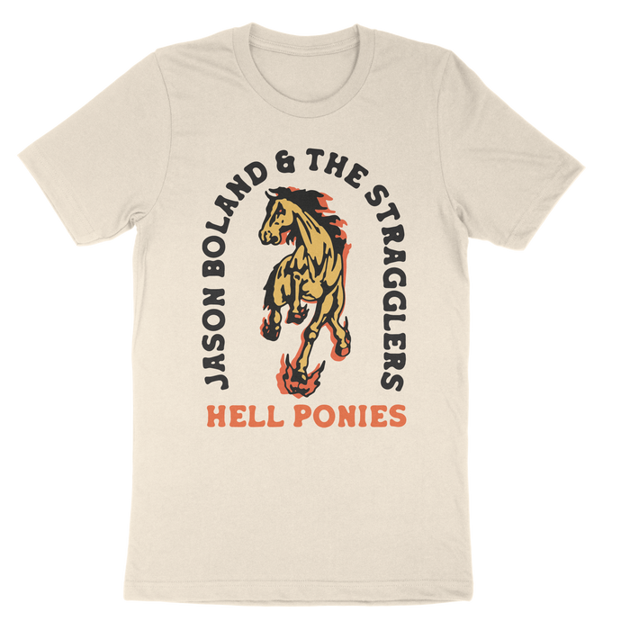 Hell Ponies Tee - Natural - Jason Boland & the Stragglers