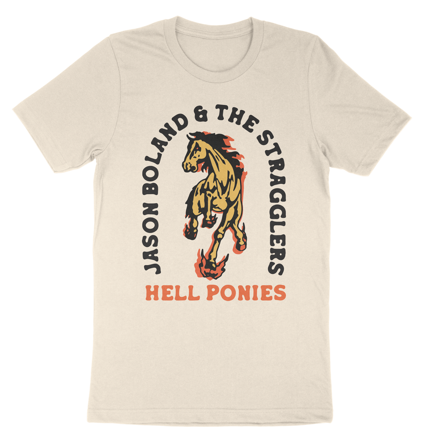 Hell Ponies Tee - Natural - Jason Boland & the Stragglers